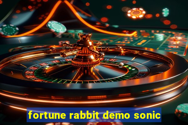 fortune rabbit demo sonic